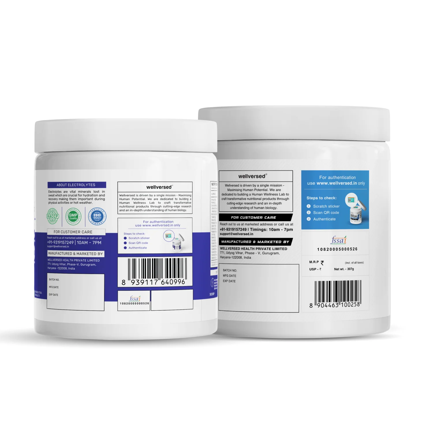 OSMO - Electrolytes (45 servings, Valencia Orange) +  Wellcore Creatine (83 Servings, Kiwi Kick) - Image 3