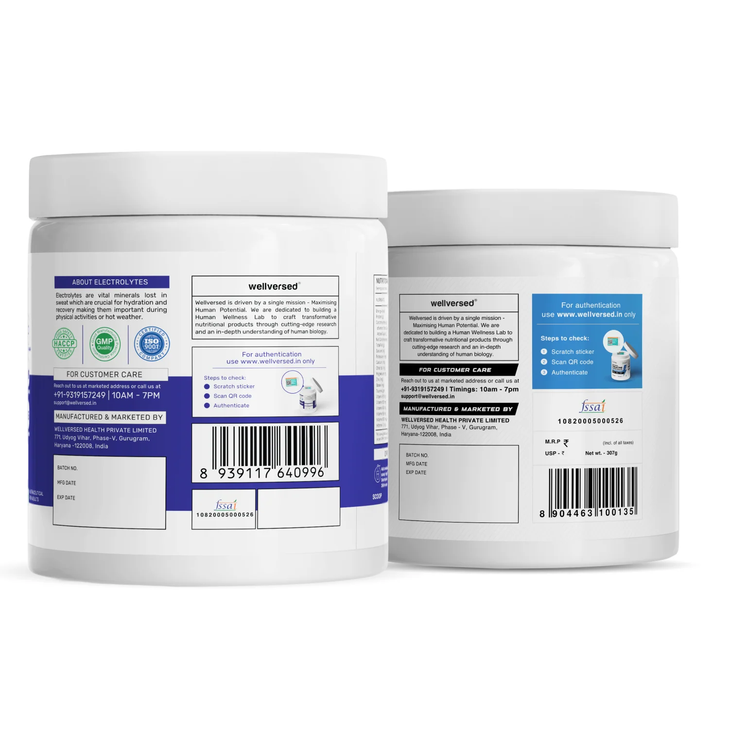 OSMO - Electrolytes (45 servings, Valencia Orange) +  Wellcore Creatine (83 Servings, Tropical Tango) - Image 3