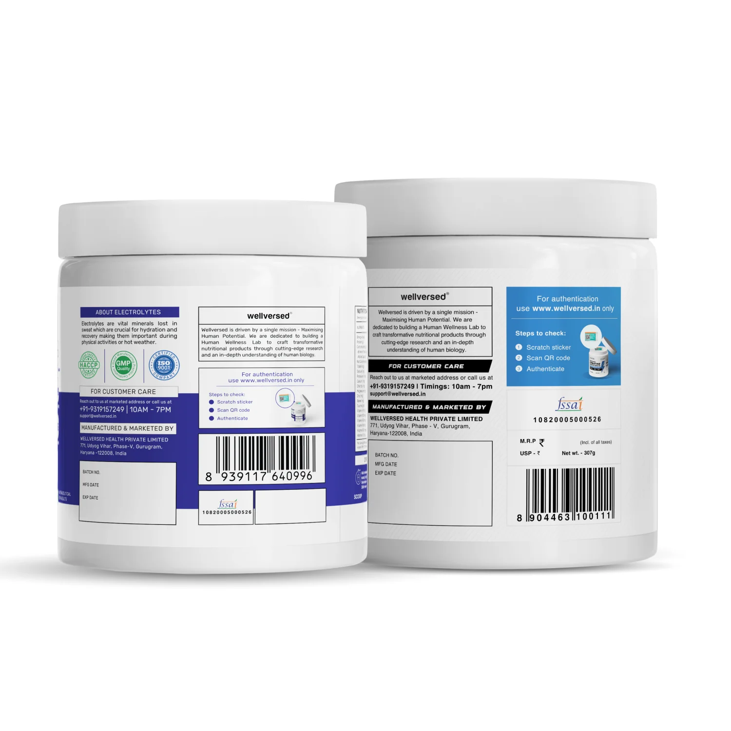 OSMO - Electrolytes (45 servings, Valencia Orange) + Wellcore Creatine (83 Servings, Watermelon Wave) - Image 3