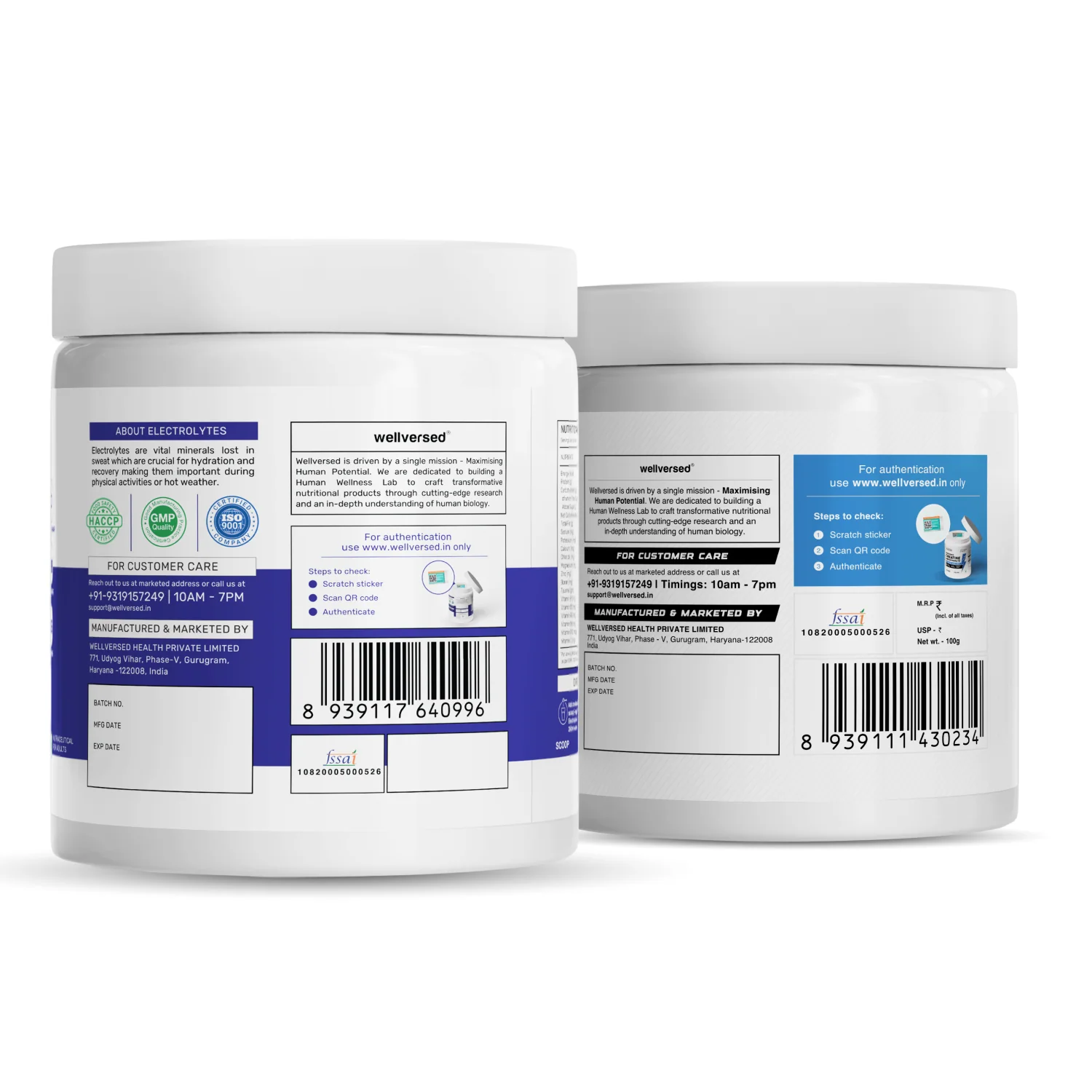 OSMO - Electrolytes (45 Servings, Valencia Orange) + Wellcore Micronised Creatine Monohydrate (33 Servings, Unflavoured) - Image 3