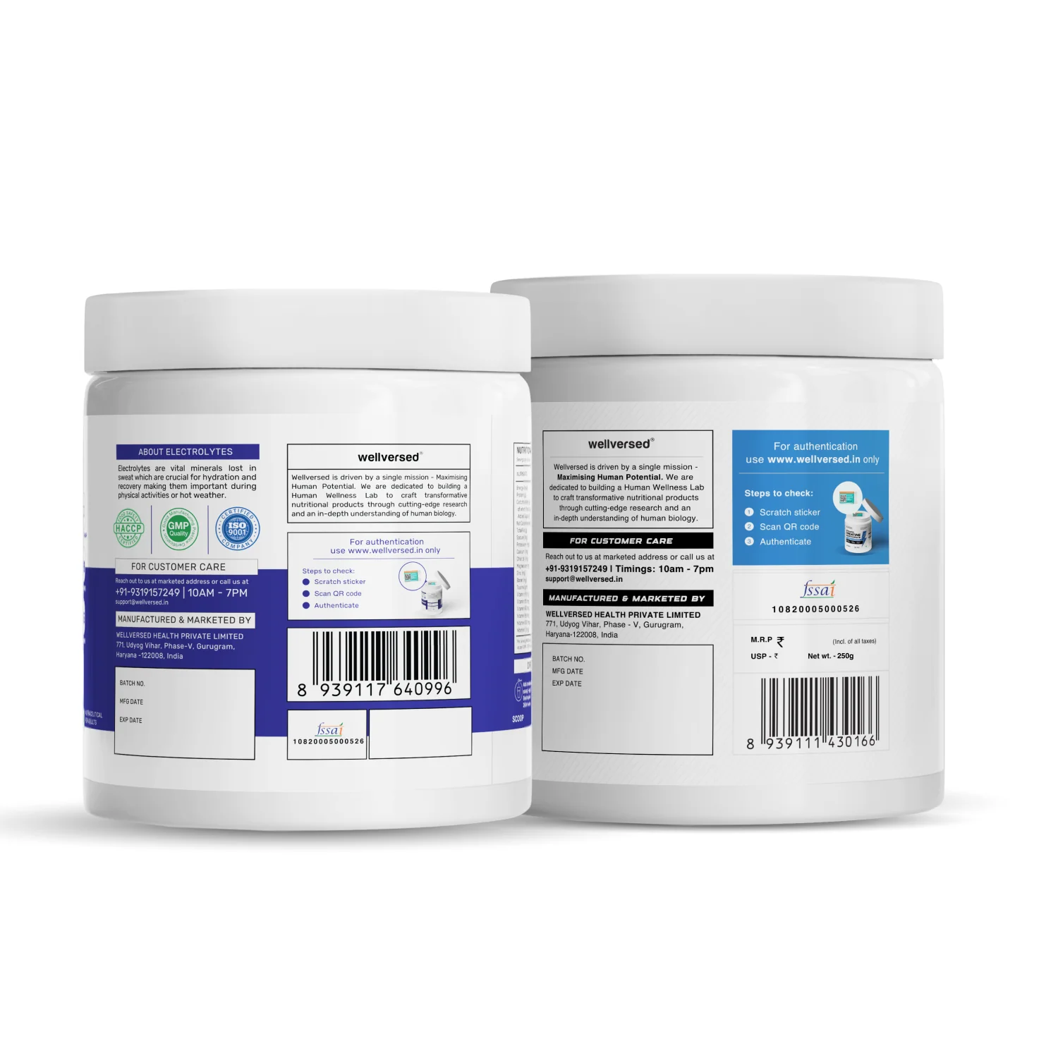 OSMO - Electrolytes (45 Servings, Valencia Orange) + Wellcore Micronised Creatine Monohydrate (83 Servings, Unflavoured) - Image 3
