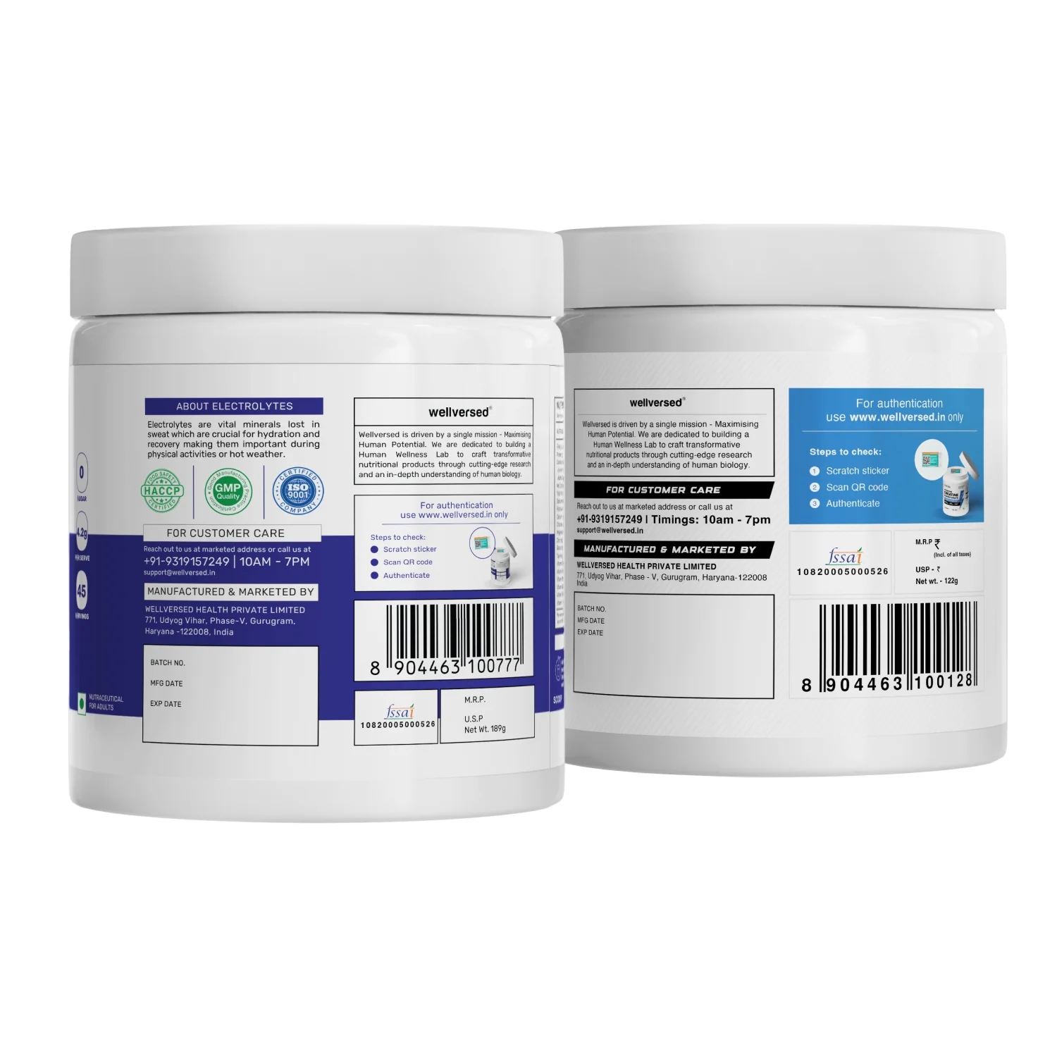 OSMO Electrolytes Unflavoured (45 Servings, 189g) + Wellcore Creatine (33 Servings, Tropical Tango) - Image 3