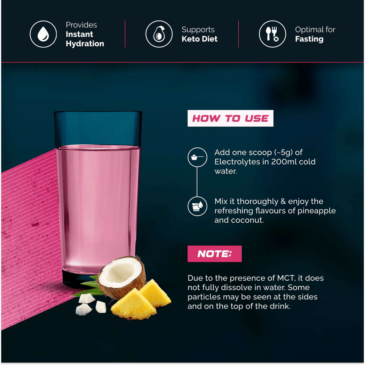 Wellcore - Electrolytes | Miami Thunder | 2x200g, 80 Servings - Image 5