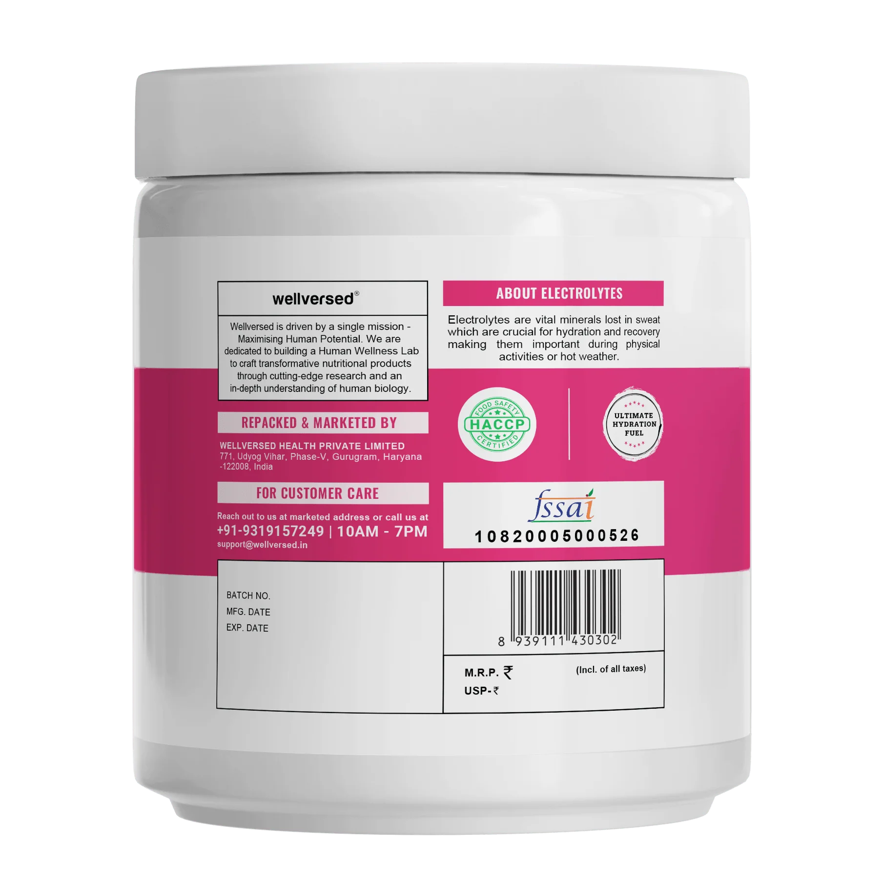 Wellcore - Electrolytes | Miami Thunder - Image 3