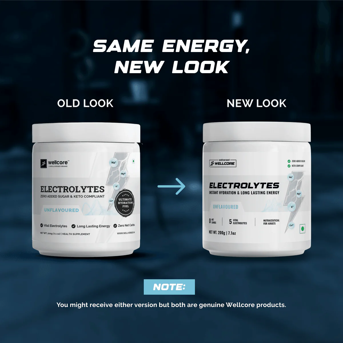 Wellcore - Unflavoured Electrolytes 200gm - Image 4